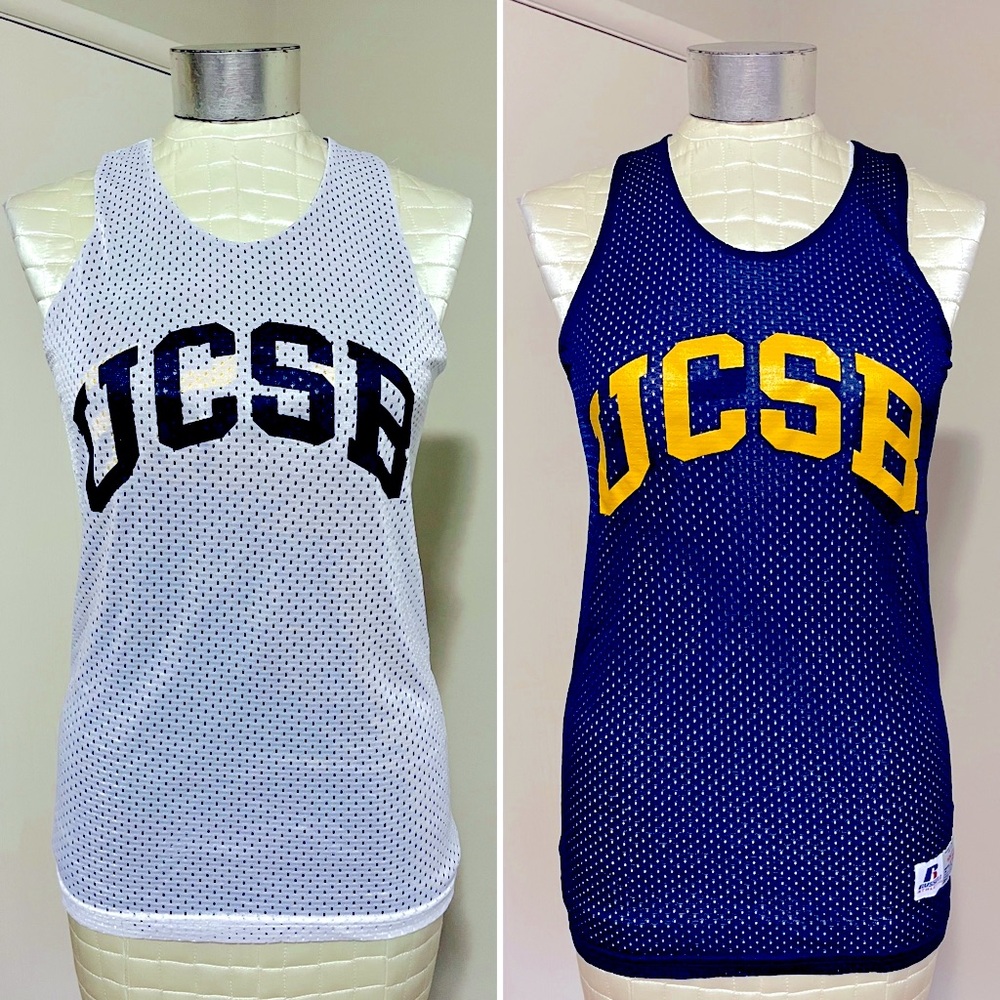 NEW UC Santa Barbara reversible official sports jersey tank top XS/S